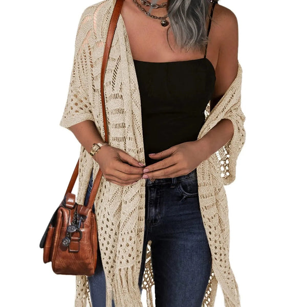 ALURA OVERSIZED KNIT CARDIGAN