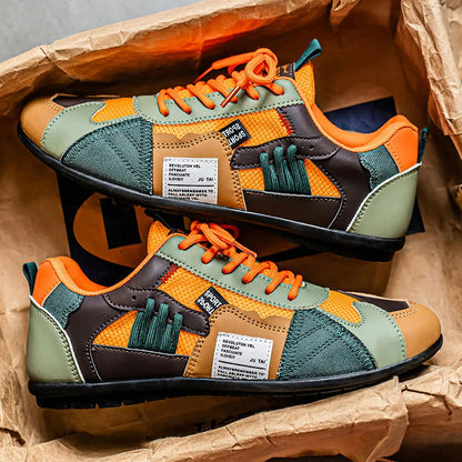David Colorful Retro Sneakers