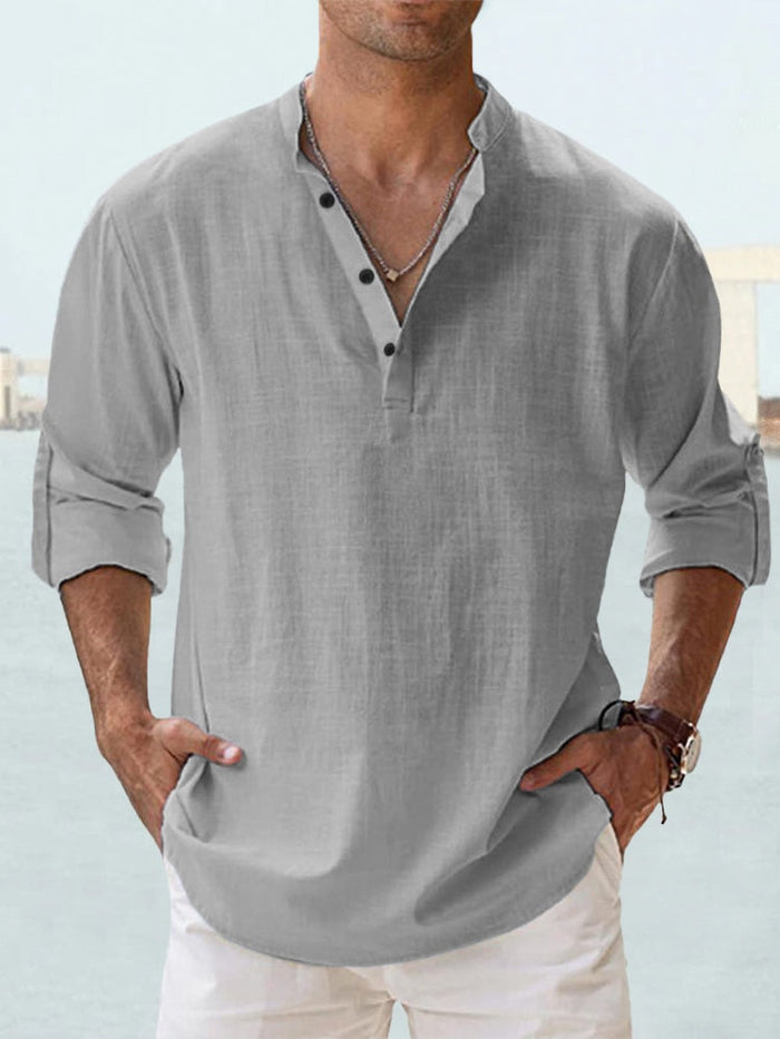 ETHAN | BREATHABLE LINEN SHIRT