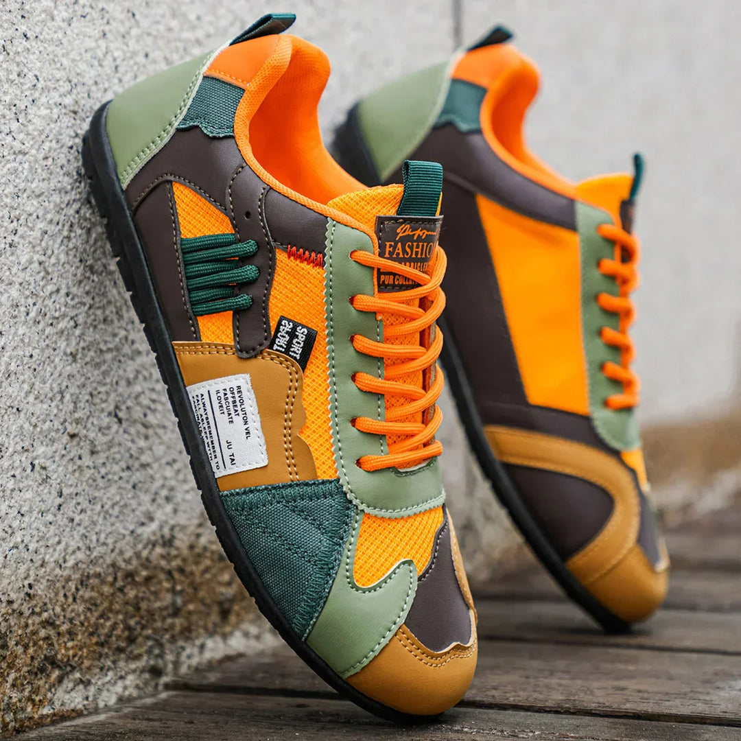 David Colorful Retro Sneakers