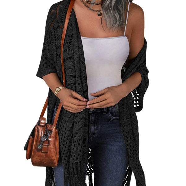 ALURA OVERSIZED KNIT CARDIGAN