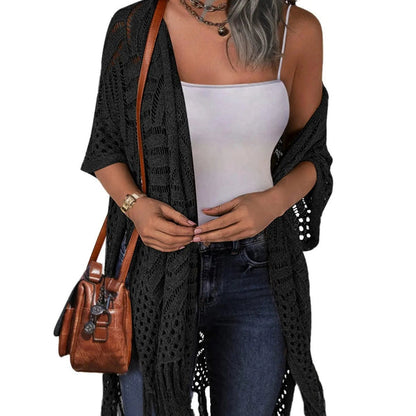 ALURA OVERSIZED KNIT CARDIGAN